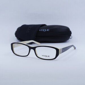Final Price! Vogue VO5129 2496 Black/White Eyeglasses 51mm